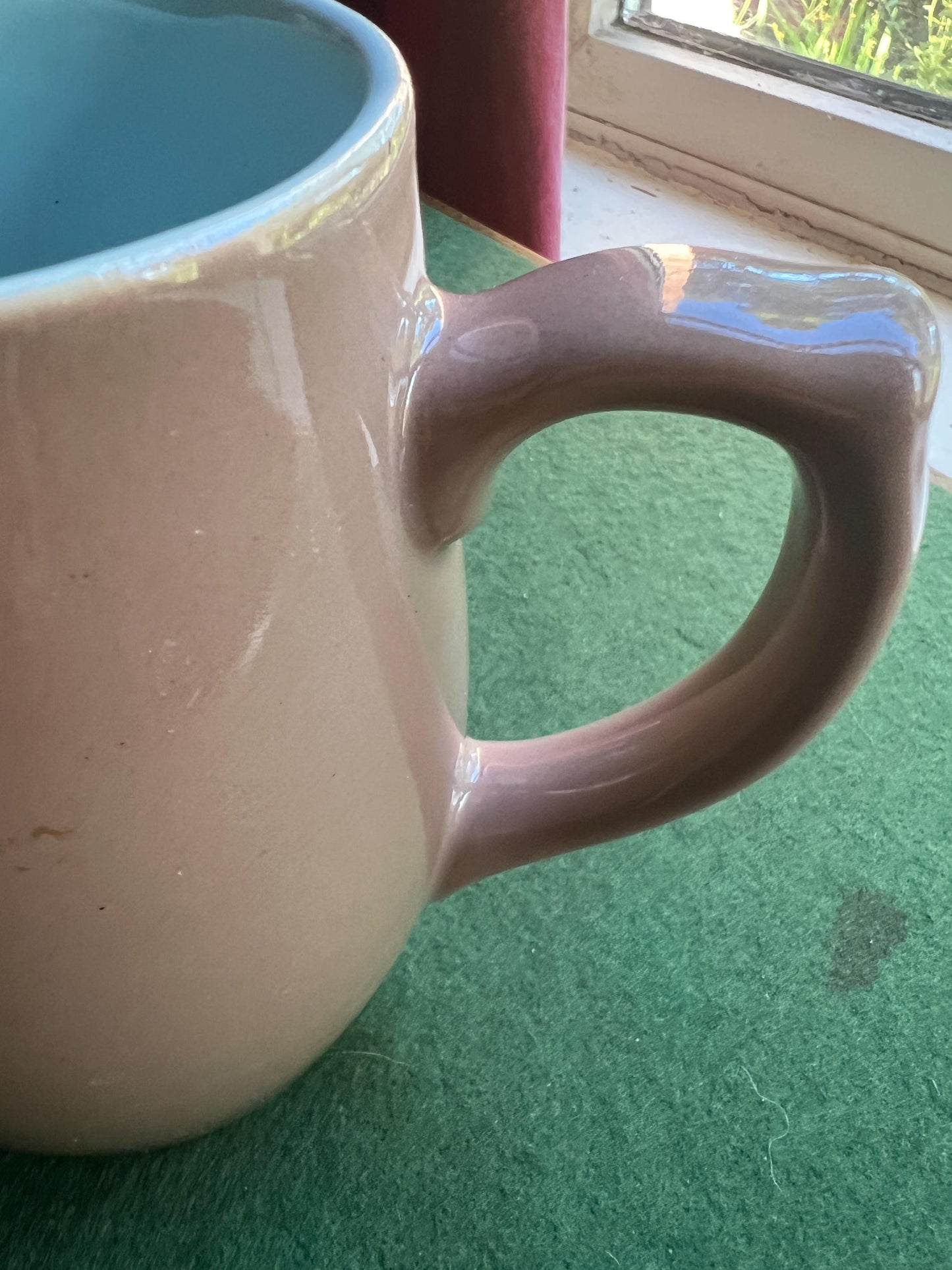 Vintage Denby Langley Lucerne coffee pot and creamer.