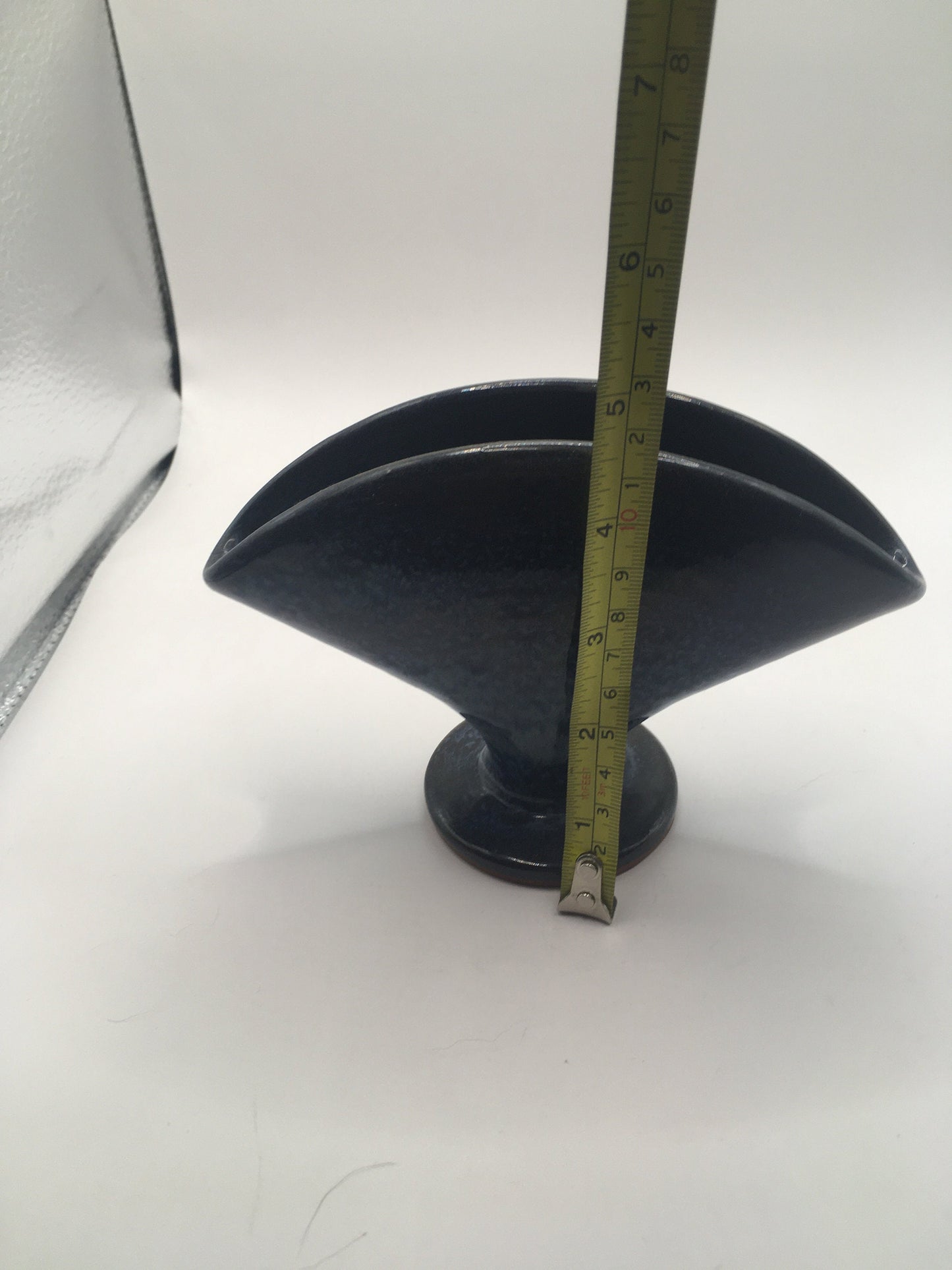Canadian Blue Mountain Pottery style bud vase