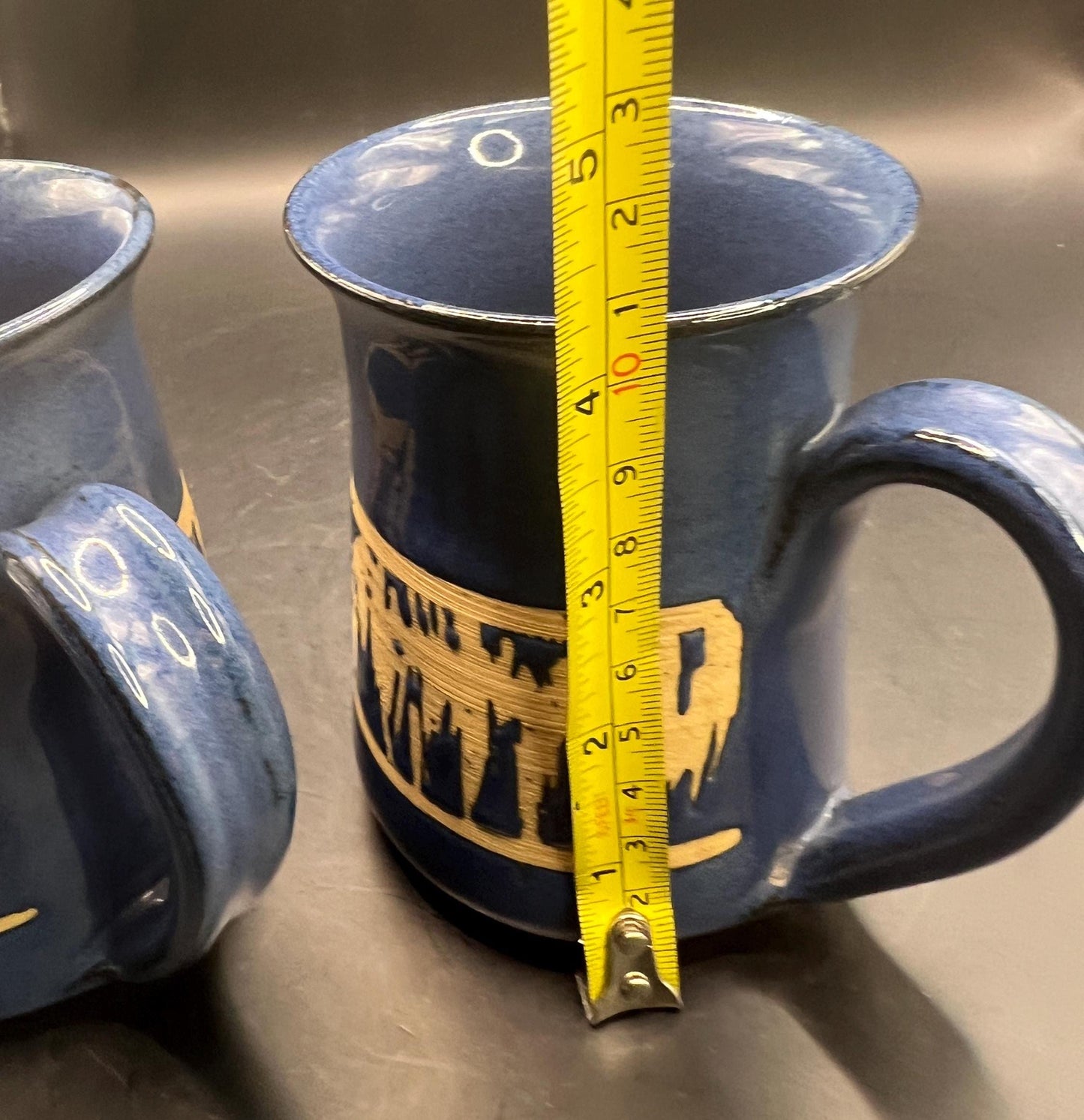 Vintage Bentham Pottery mugs. 2 available