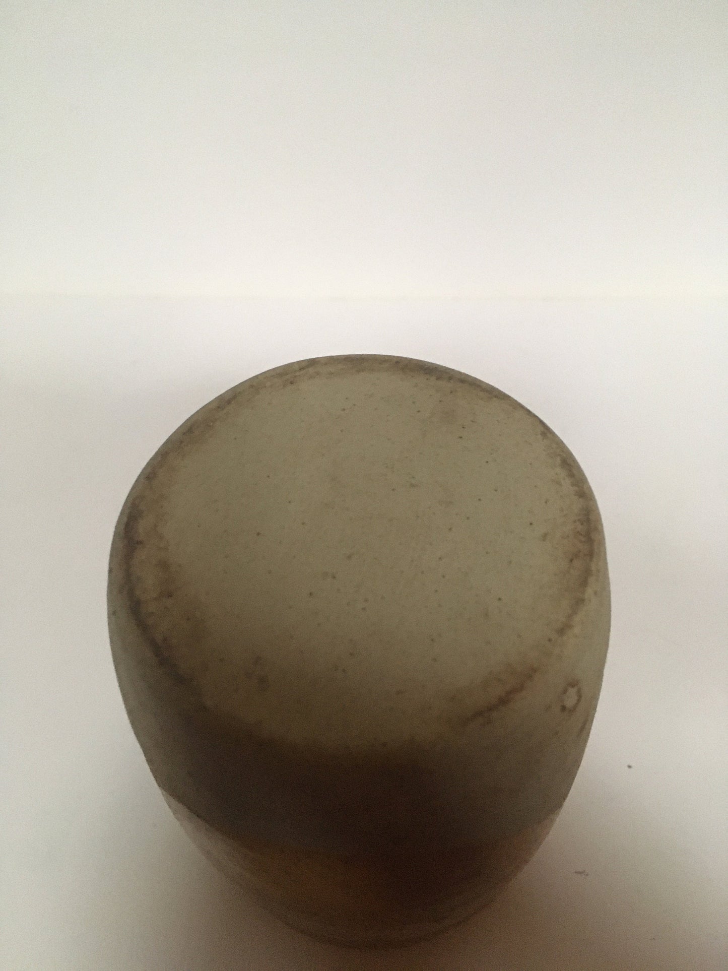 Studio Pottery Vase. Hand made bud posy vase with Sgrafitto grass pattern design.