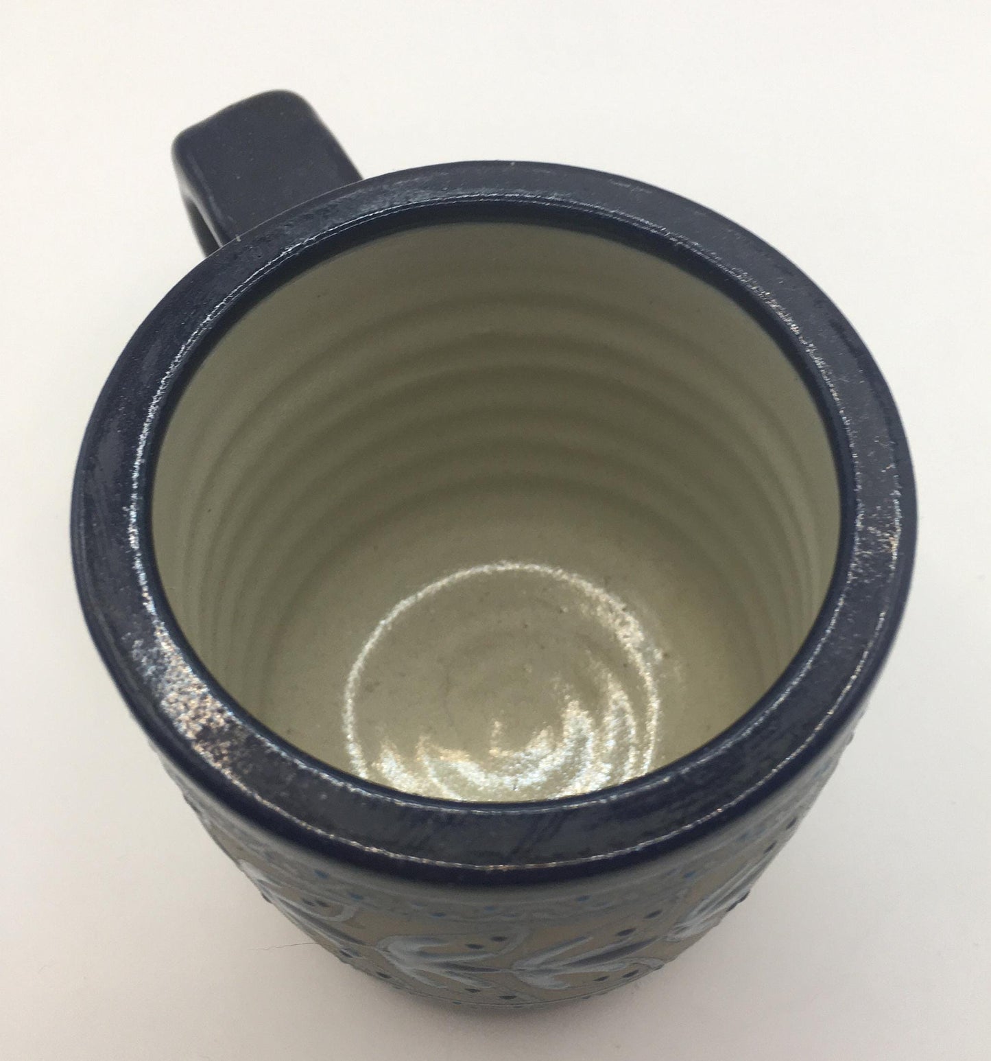 Mexican Studio pottery mug. Servin Mexico 8b