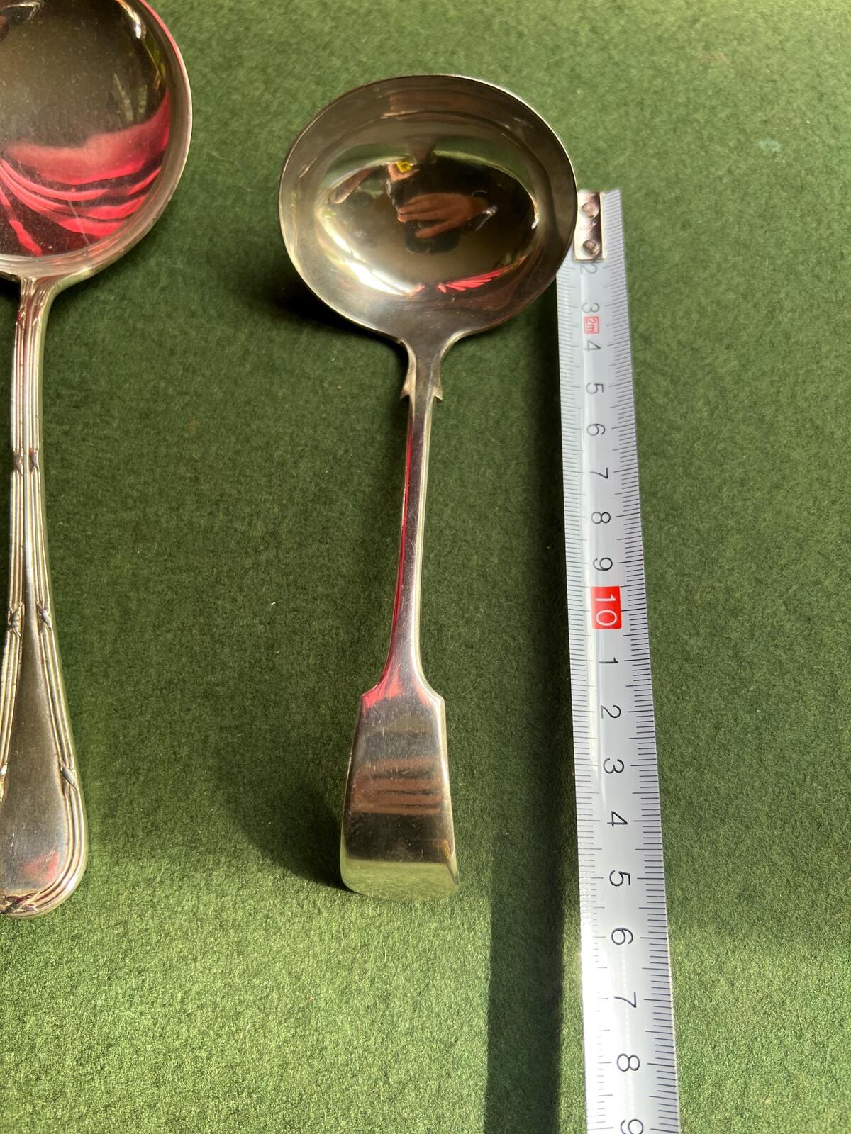 Vintage serving ware. Serving spoon and soup gravy ladle. Sold Separately.