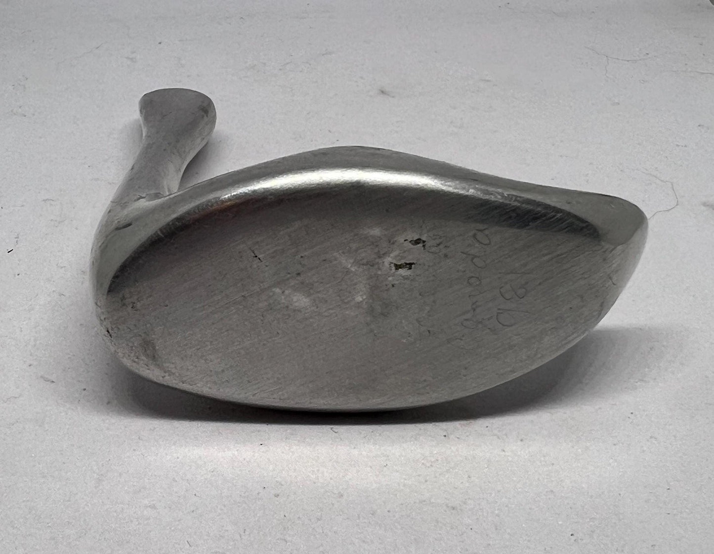 Silver plated Swan ring holder. Signed to base Indistinct Canada 981.