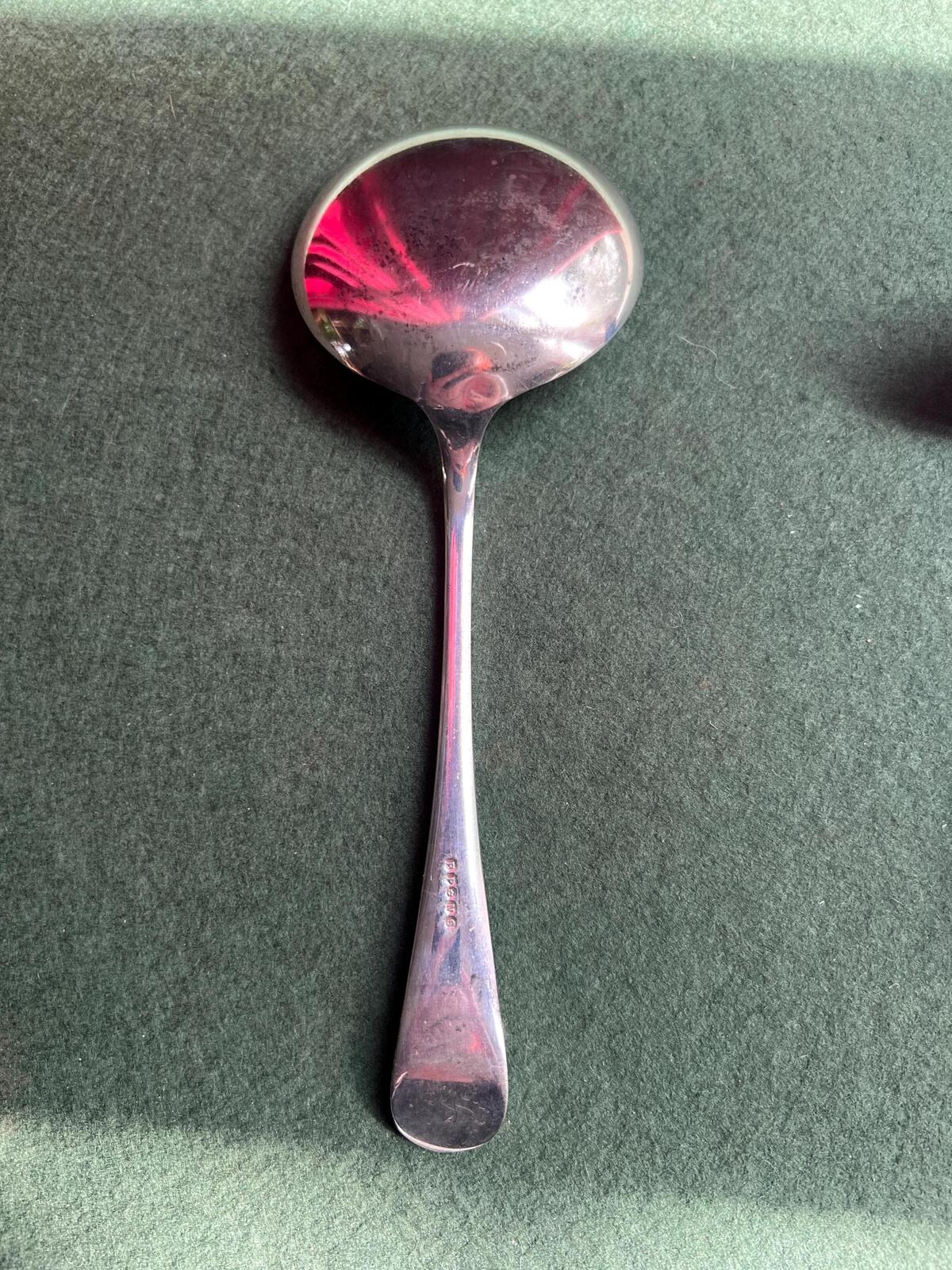 Vintage serving ware. Serving spoon and soup gravy ladle. Sold Separately.