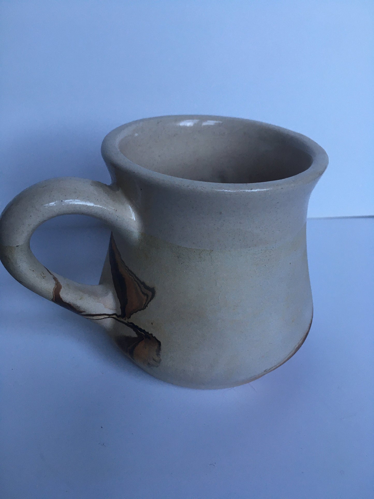 Studio pottery mug. Nemadji Pottery USA.