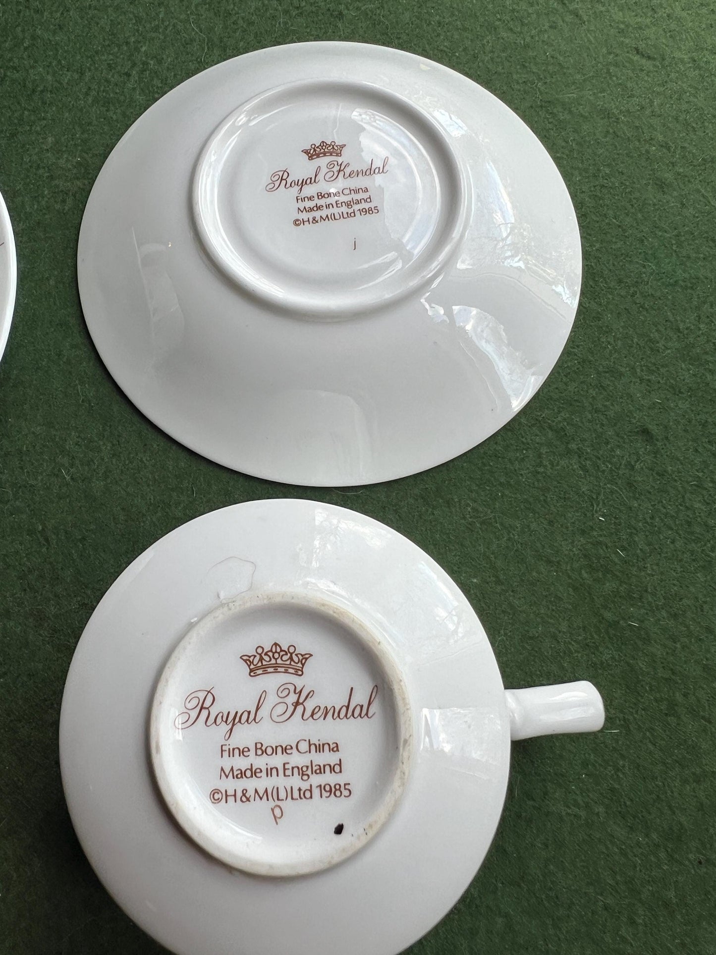 Vintage Fortune Telling Zodiac tea cup. Stamped Royal Kendal Fine Bone China 1985. 2 Available sold separately.