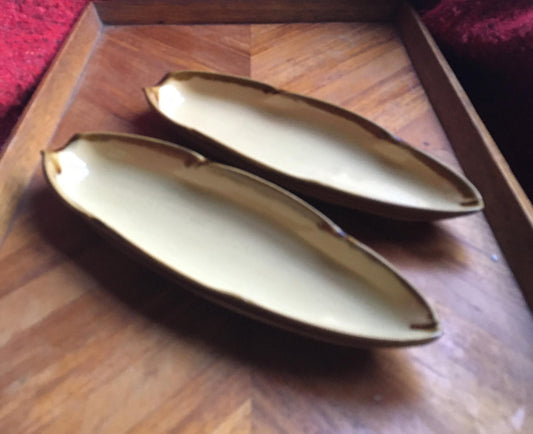 TG Green sweetcorn dishes. 1960's kitchen serving.
