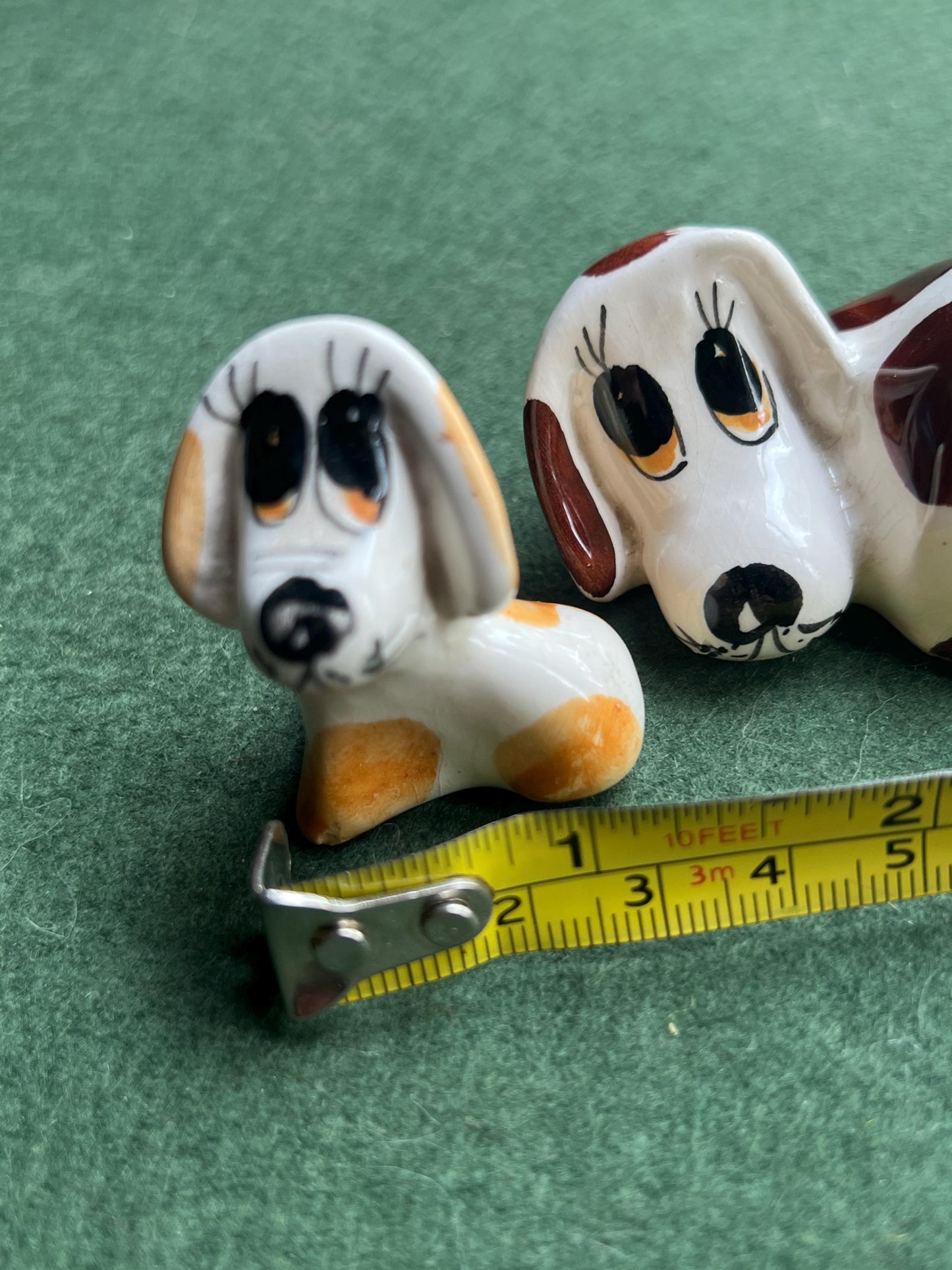Vintage Philip Laureston style Ceramic Dog Figurine pair.