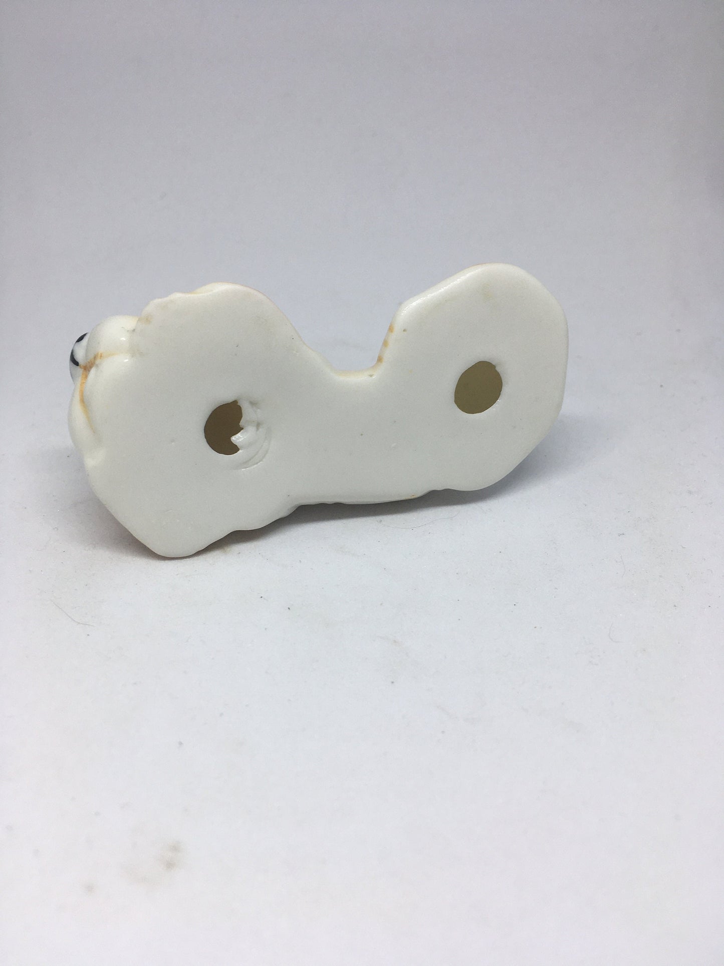 Sad ceramic Basset Hound Bloodhound Hound dog figurine
