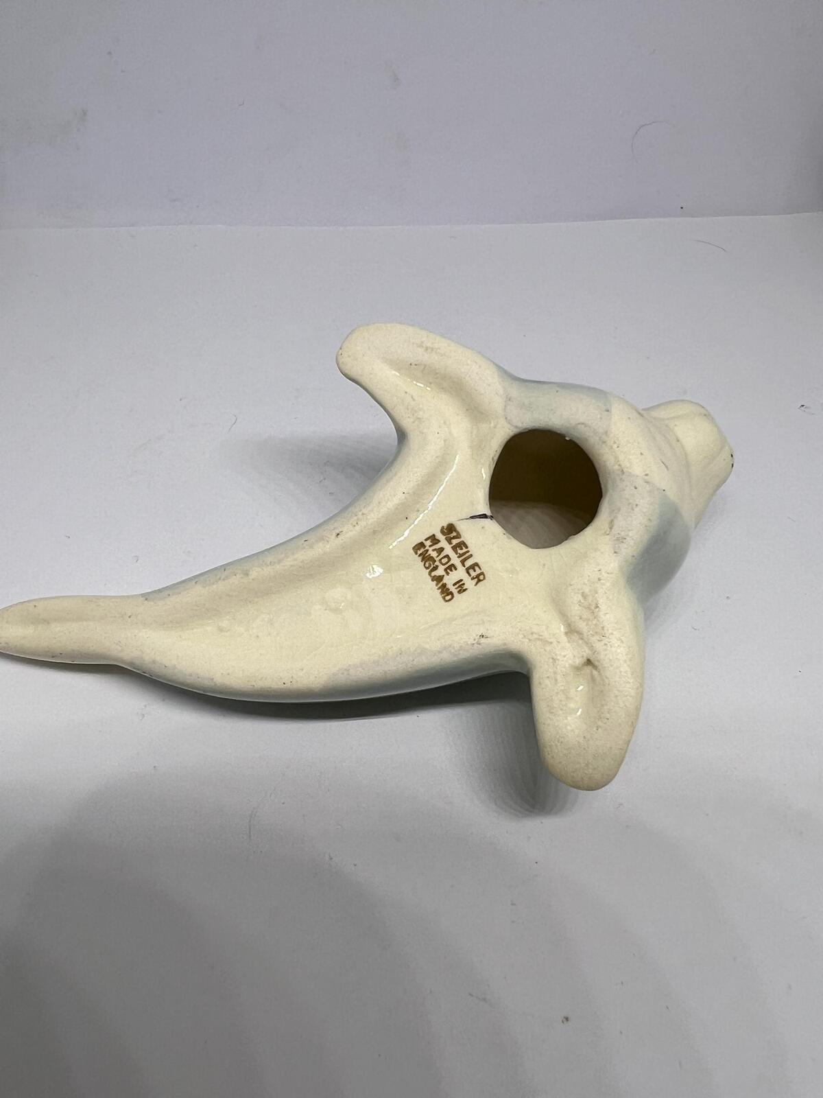 Ceramic seal pup Stamped Szeiler Made in England.