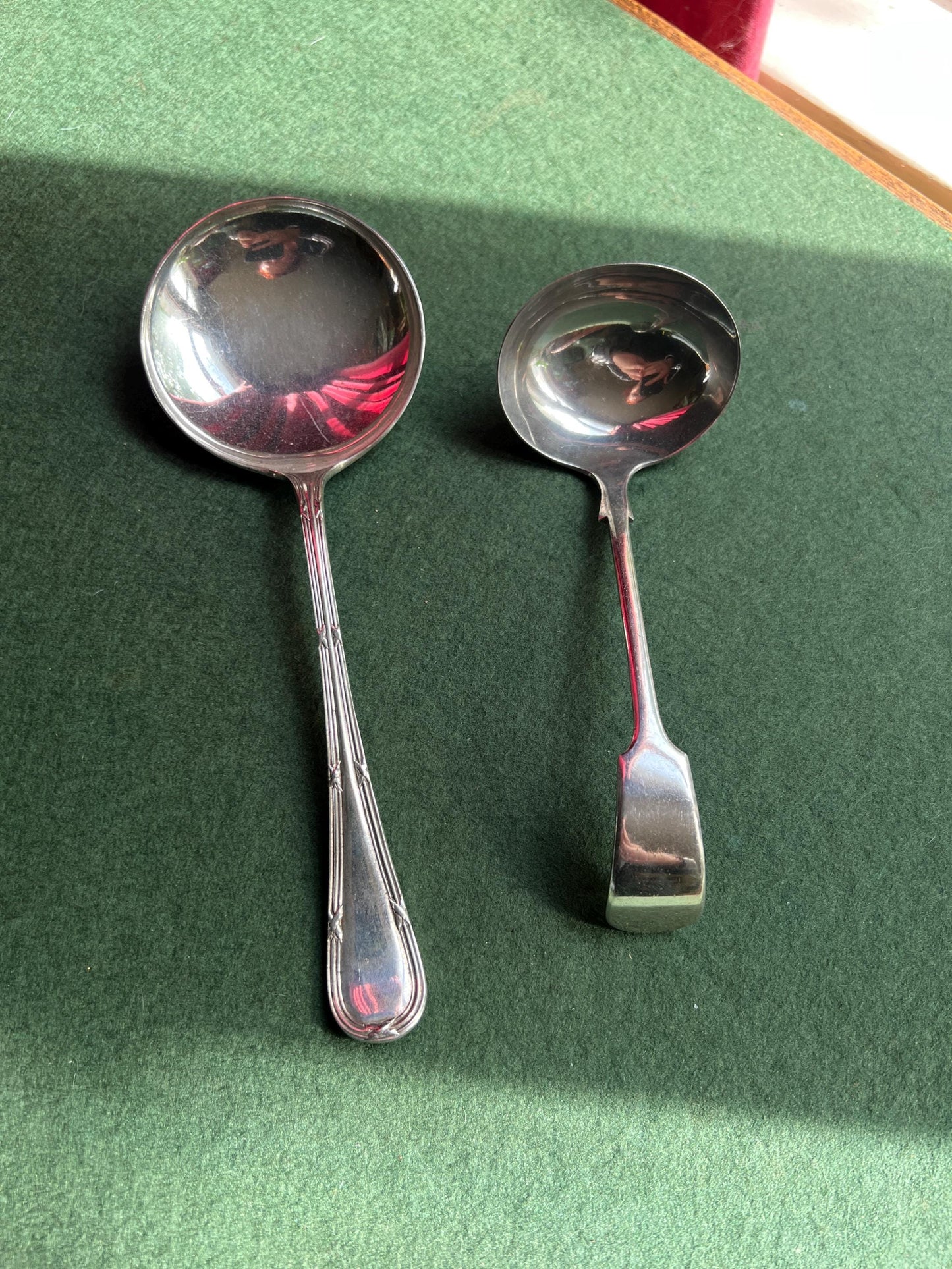 Vintage serving ware. Serving spoon and soup gravy ladle. Sold Separately.