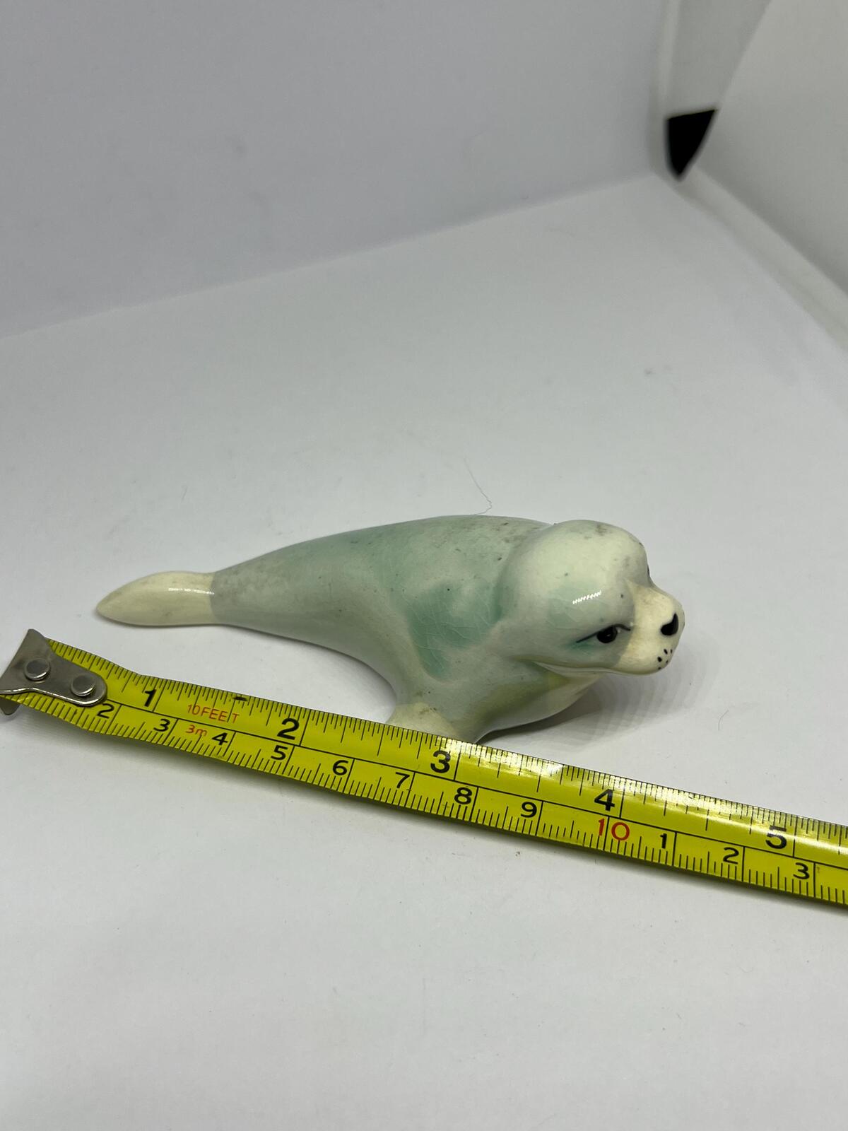Ceramic seal pup Stamped Szeiler Made in England.