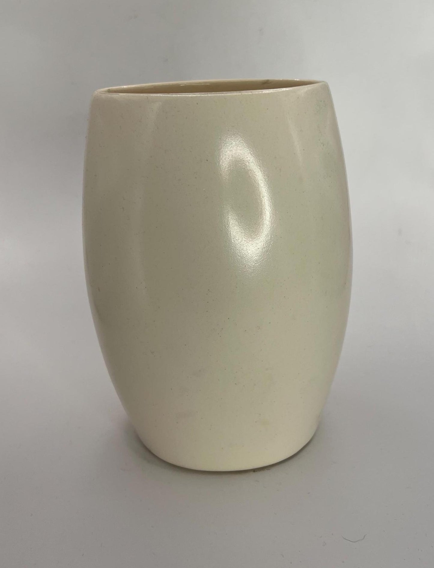 Decorative ceramic flower vase. New Devon Pottery Newton Abbot.