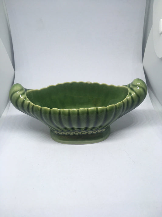 Mantle Vase. Wade Porcelain Sage green miniature mantel vase planter.