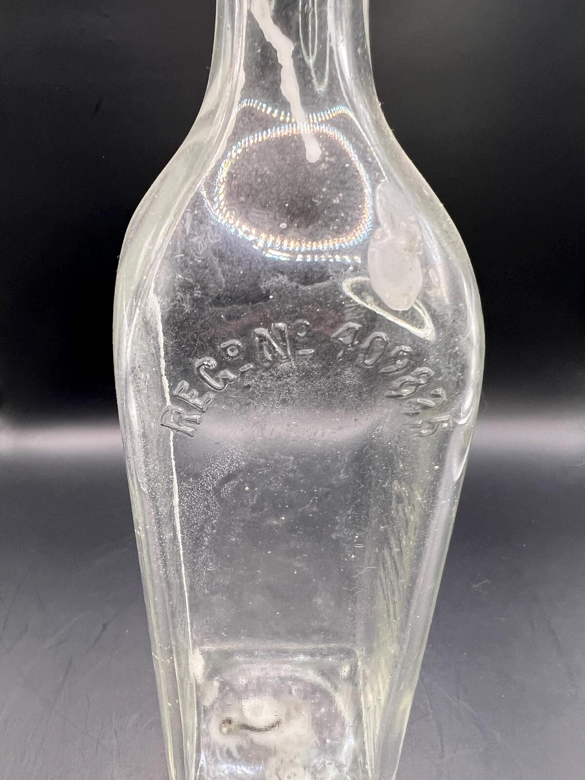 Vintage liquor bottle Stamped Sunstar MacPherson's Gin Reg No 409825