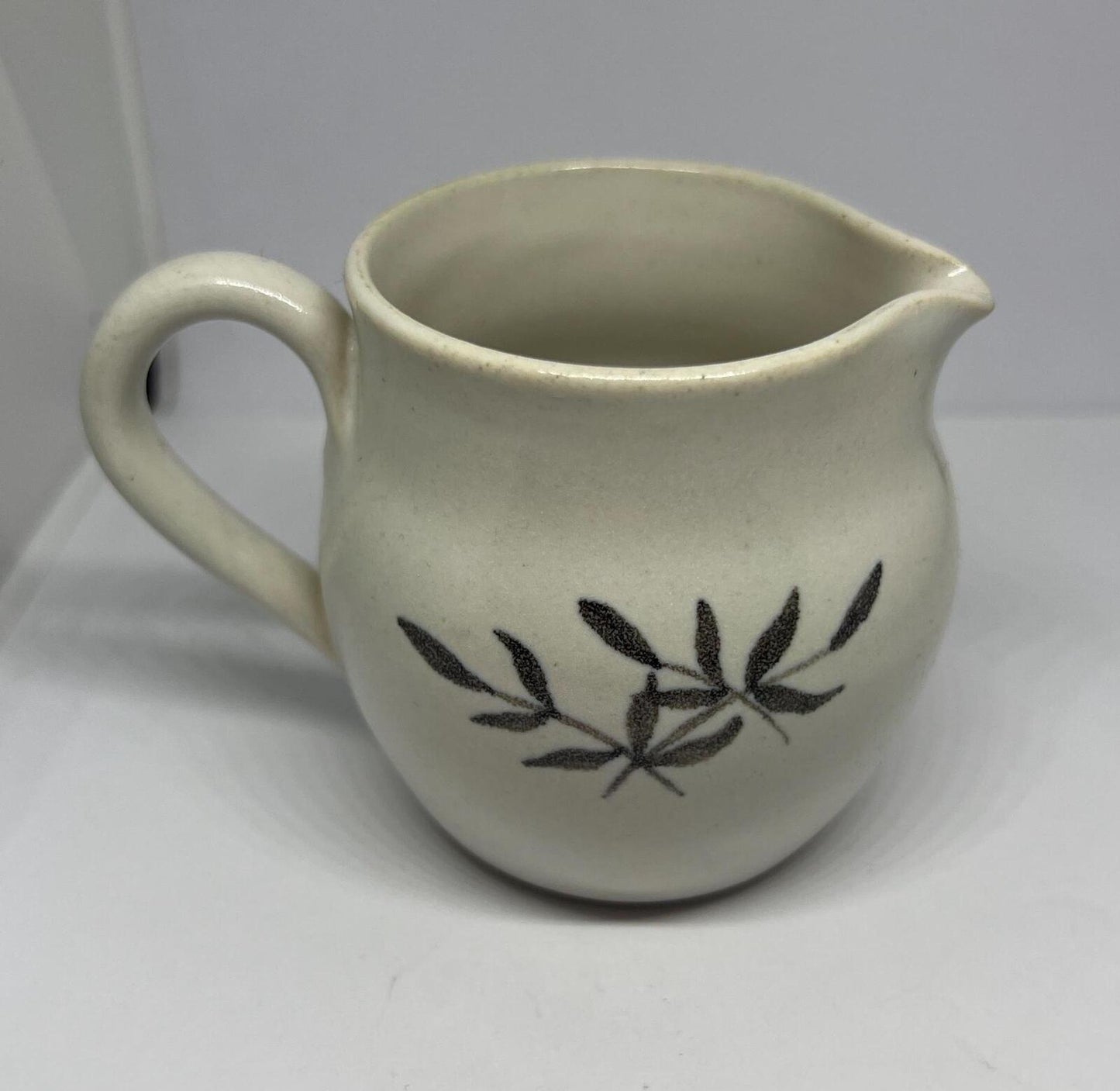 Vintage milk jug creamer. Stamped Buchan Scotland Summertime.