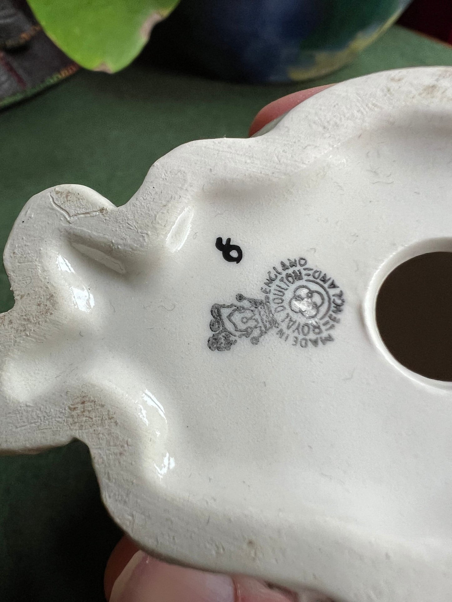 Royal Doulton Star gazing ceramic kitten.