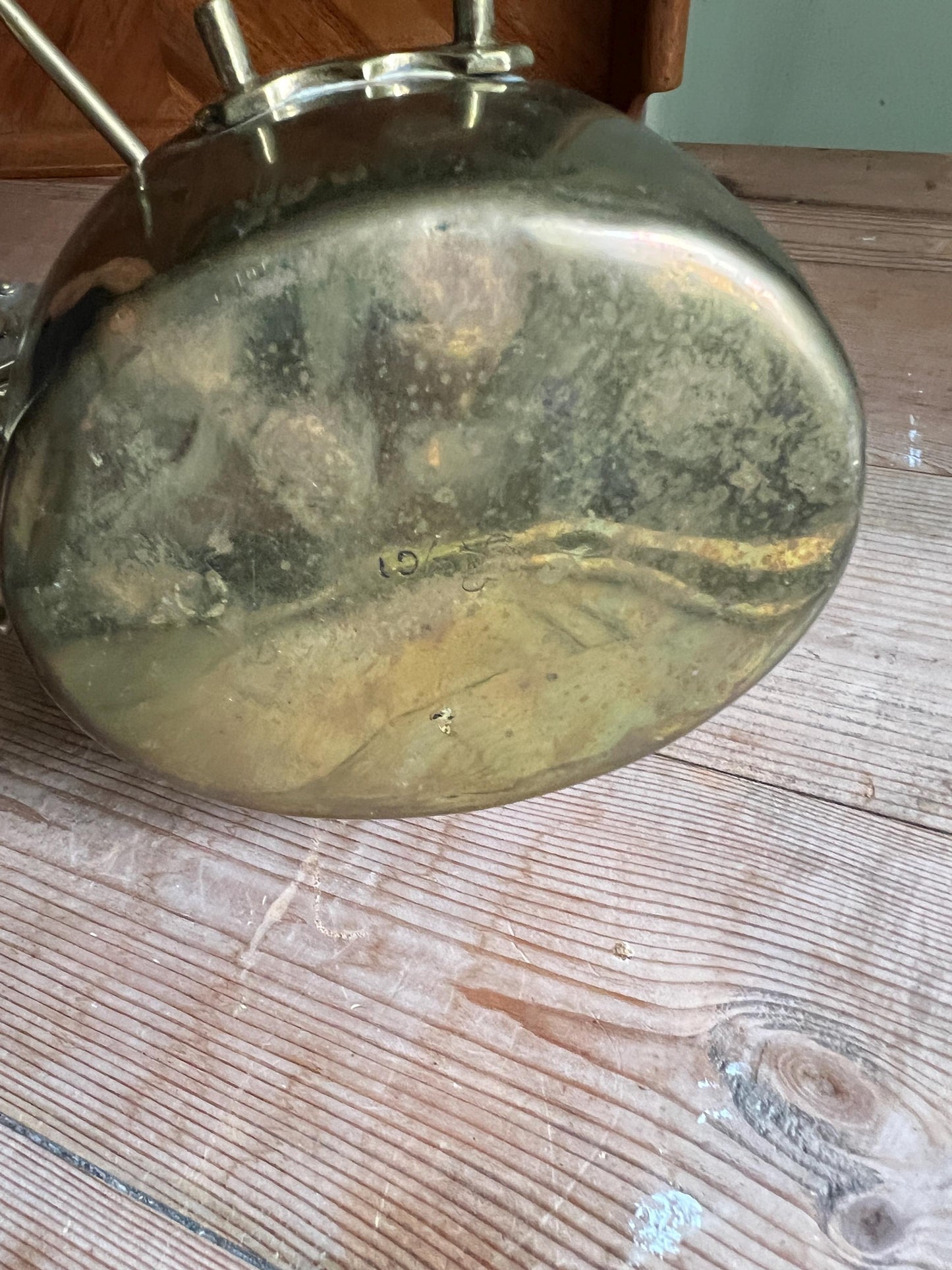 William Soutter Brass Spirit Kettle with Stand.
