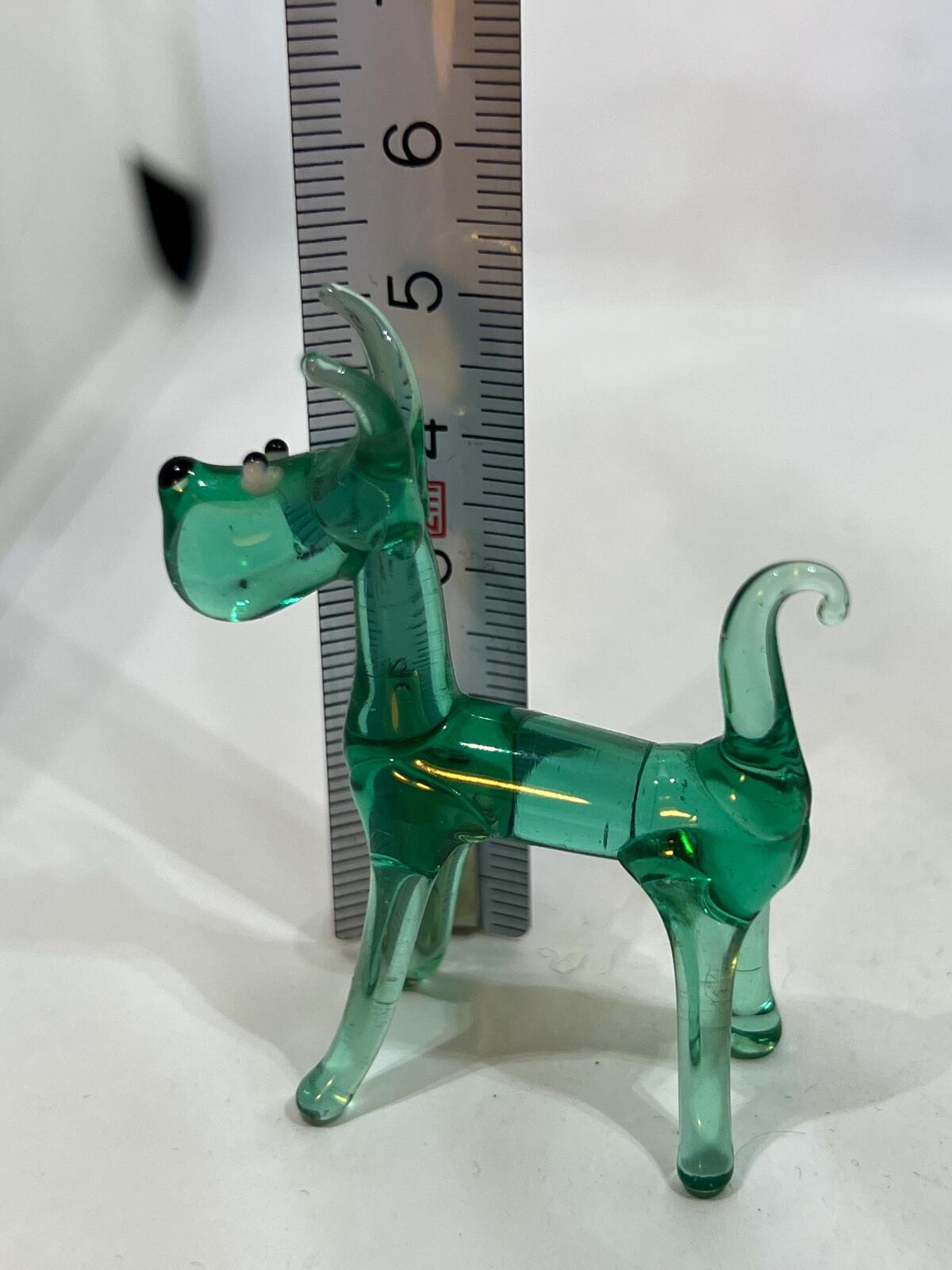 Vintage end of day glass animals.