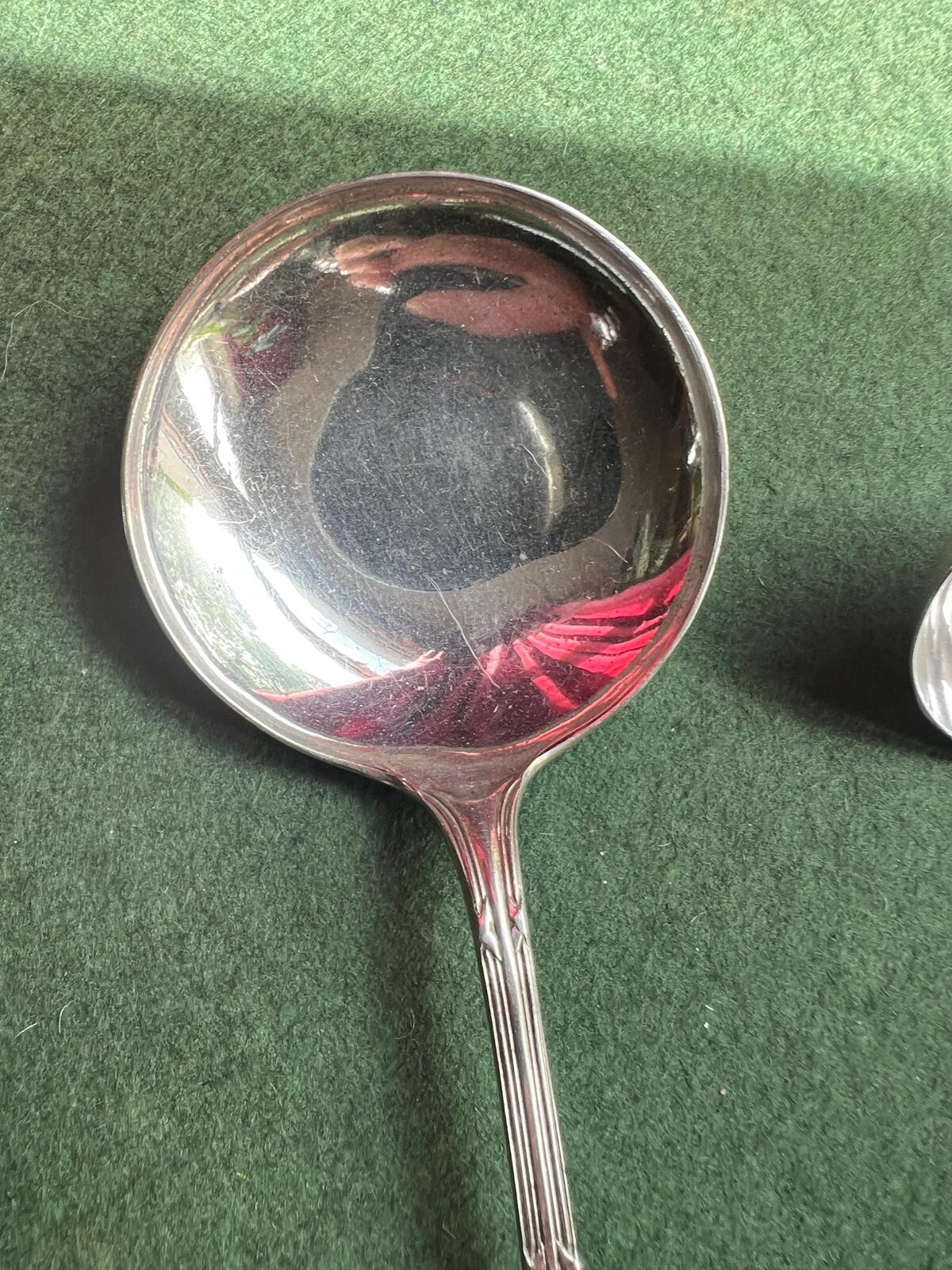 Vintage serving ware. Serving spoon and soup gravy ladle. Sold Separately.
