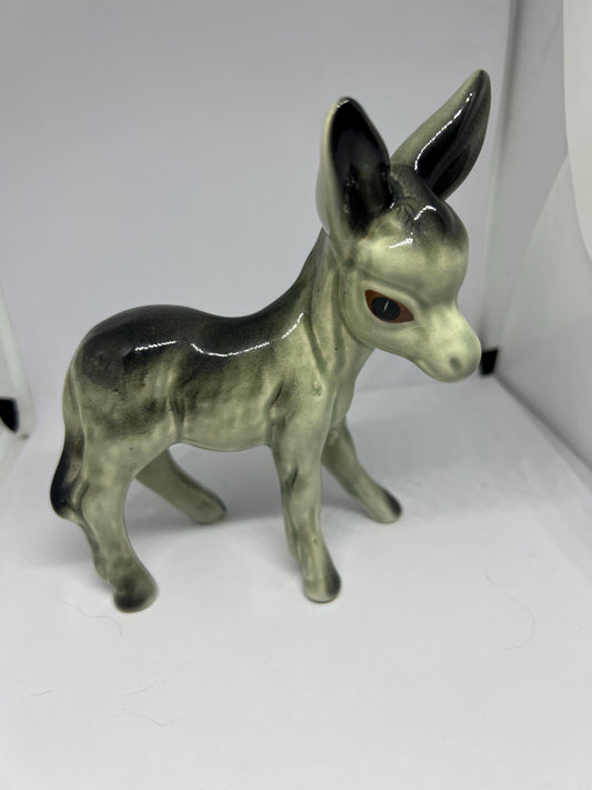 Vintage ceramic Donkey figurine.