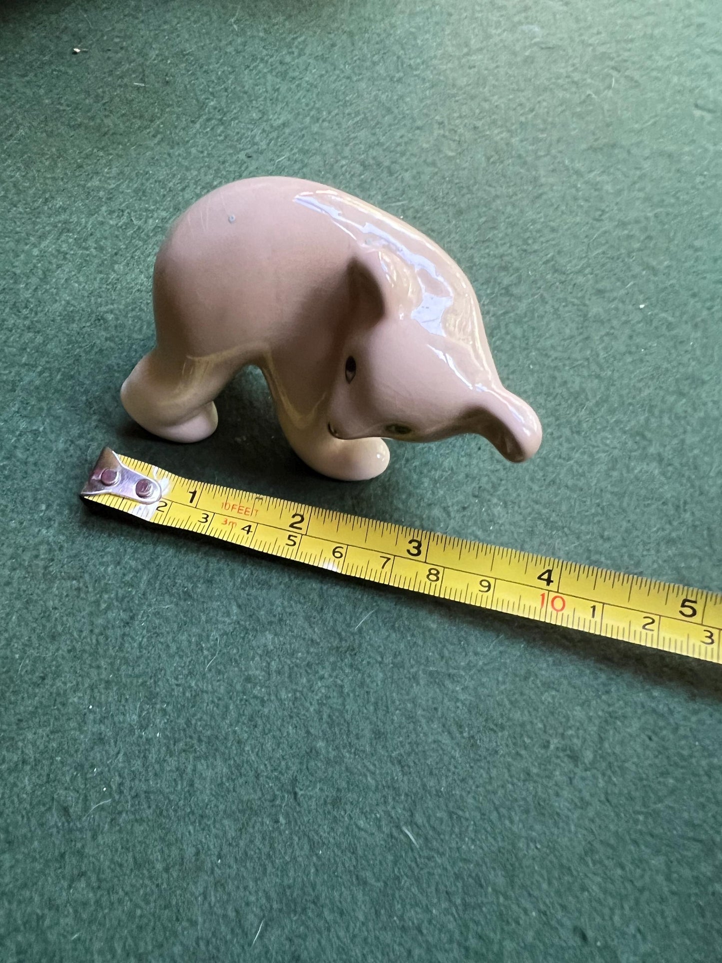 Ceramic Baby polar bear figurine Stamped WR Midwinter Burslem England.