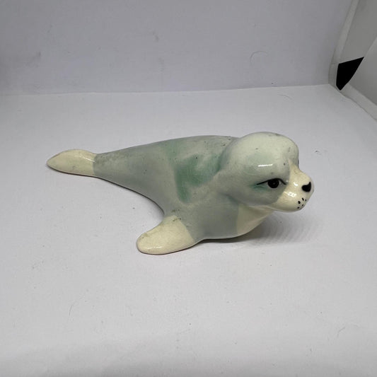 Ceramic seal pup Stamped Szeiler Made in England