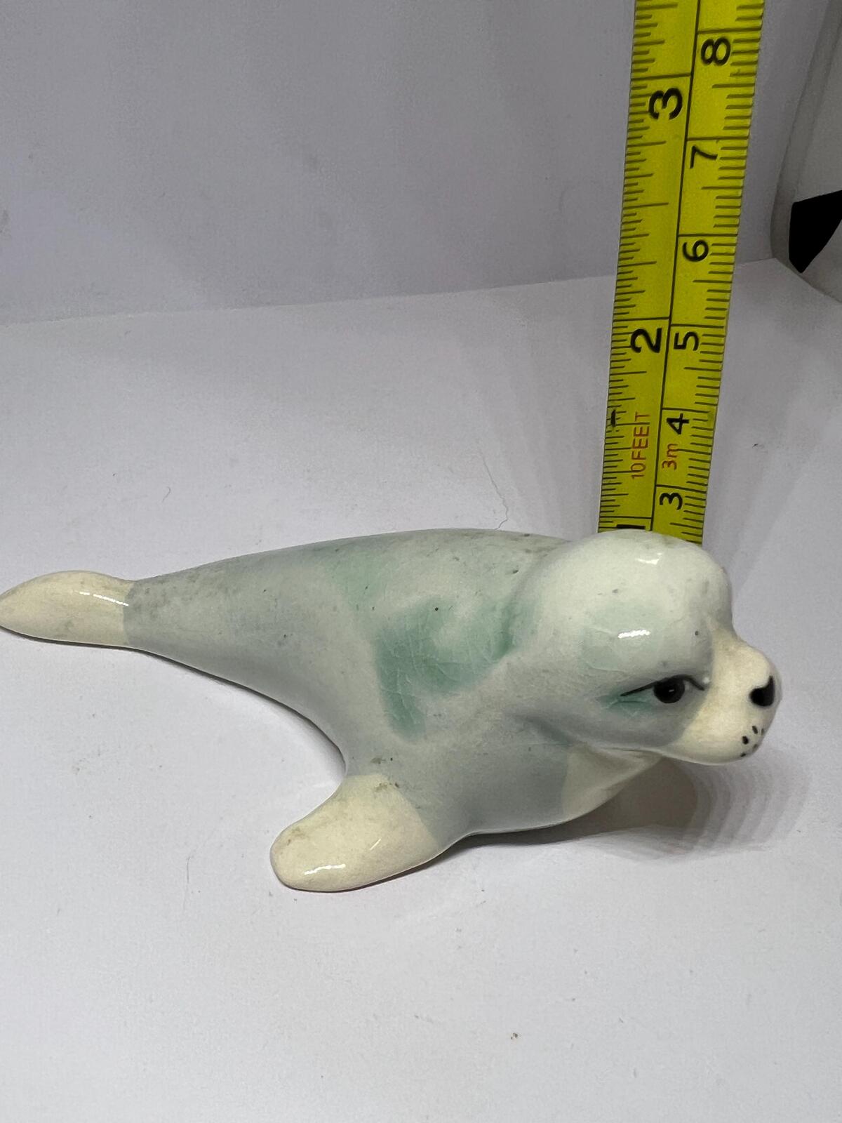 Ceramic seal pup Stamped Szeiler Made in England.