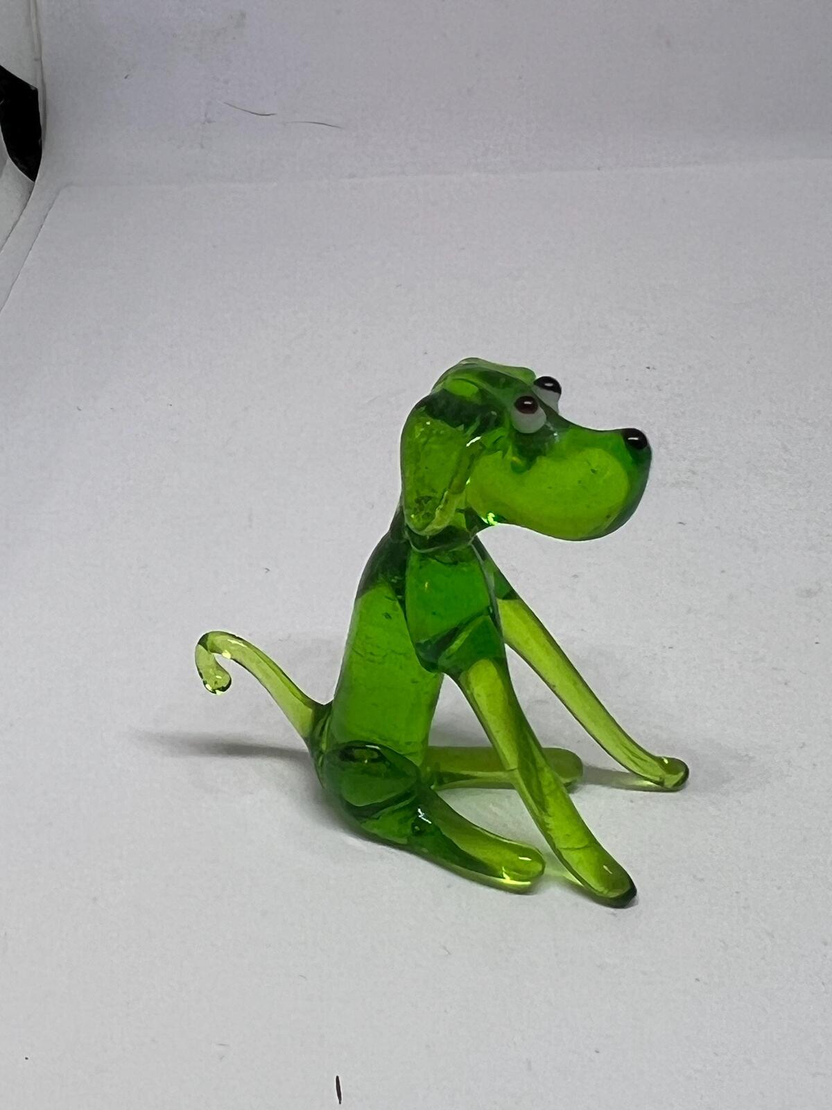 Vintage end of day glass animals.