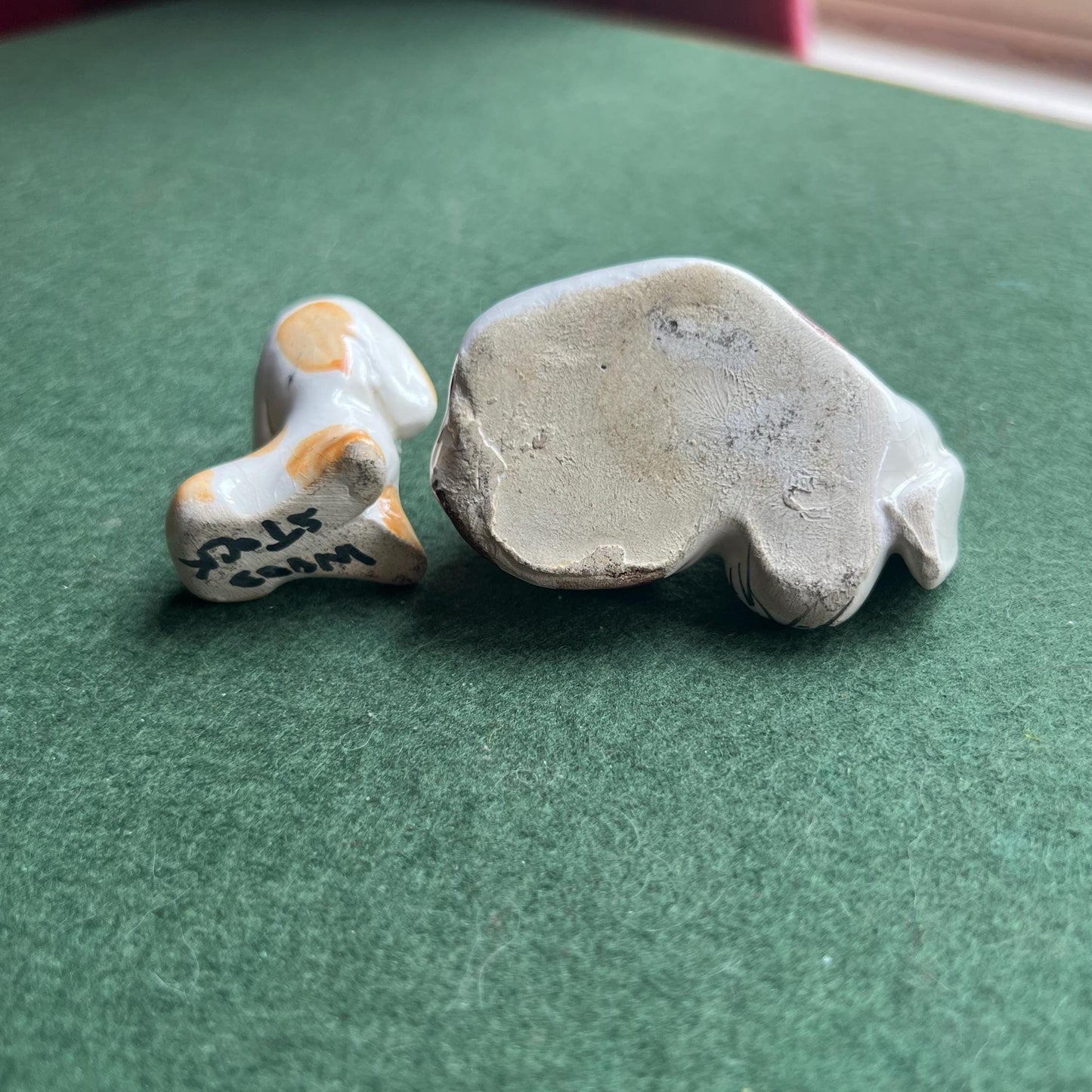 Vintage Philip Laureston style Ceramic Dog Figurine pair.
