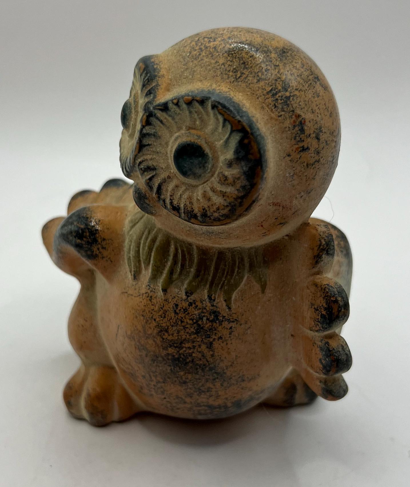 Tonala style Owl figurine.