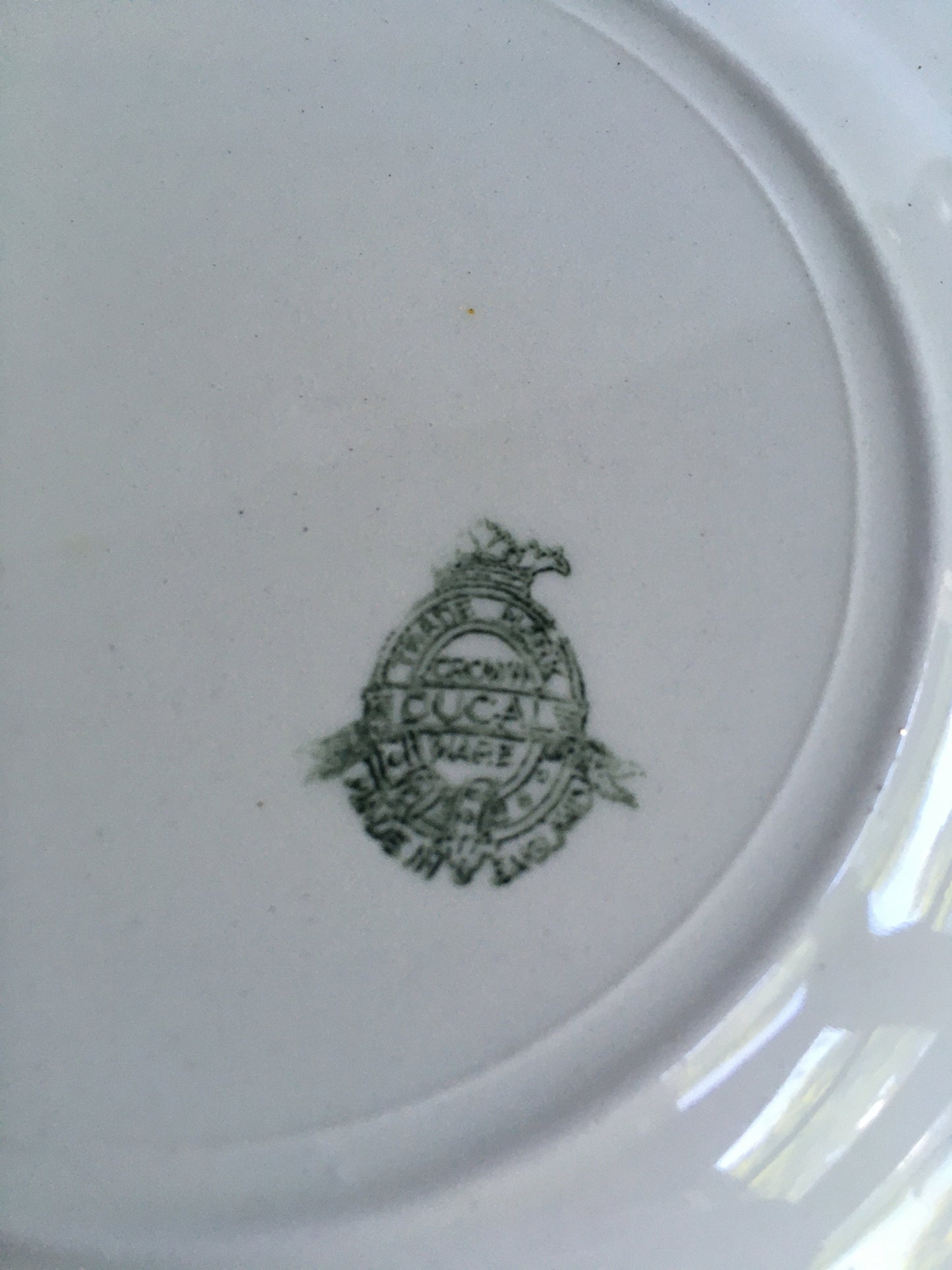 Beautiful Vintage Child's breakfast set. Ducal ware child's cup and plate set. Little Bo Peep and Ride a Cock Horse illustrations.