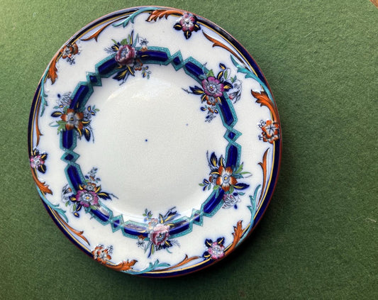 Antique dinner serving plate